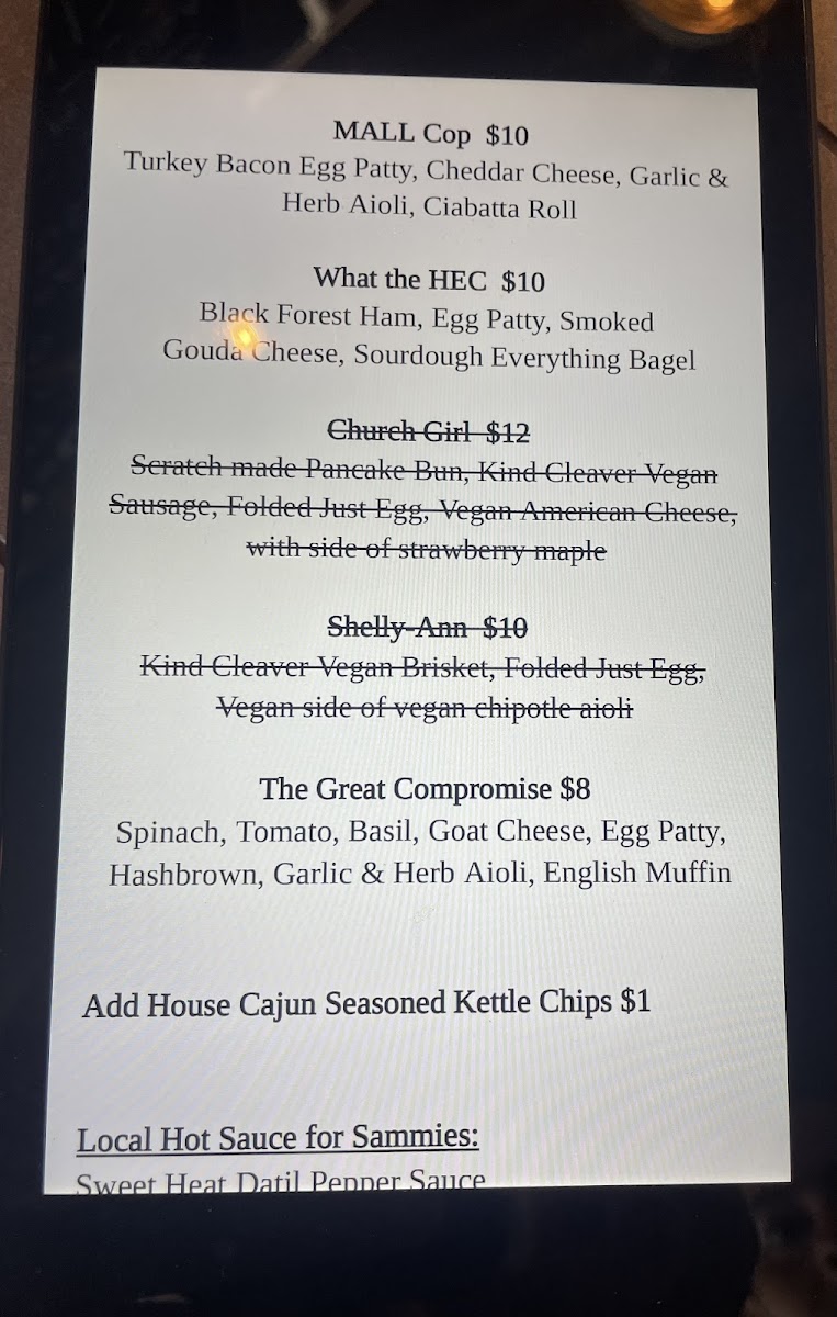 Menu Framework Craft Coffee House-9